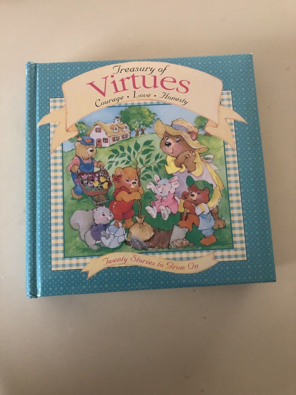 Treasury of Virtues : Courage, Love, Honesty Soft padded Hardcover 1998 VG Cond.